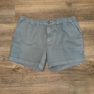 Chubbies Original Shorts Elastic Waist Blue Gray Casual Lightweight Men's XL